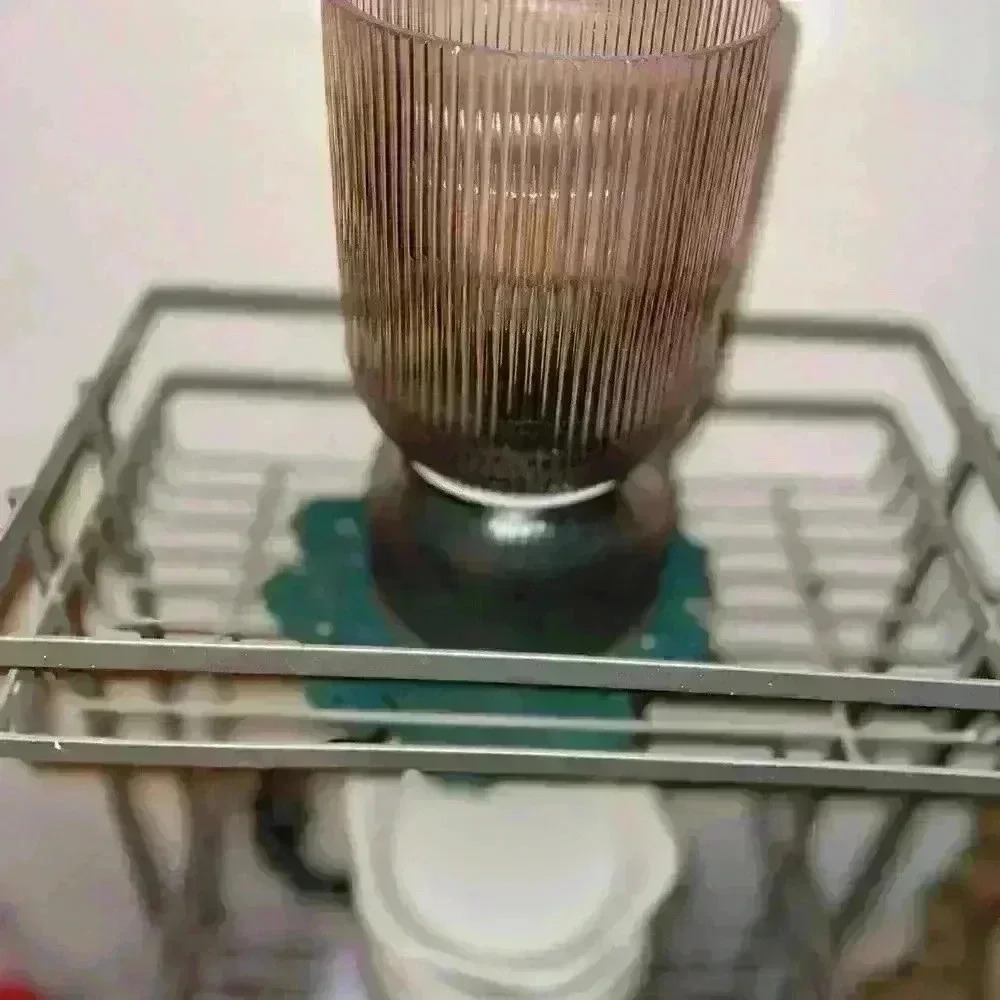 W&A fluted LED glass table light
